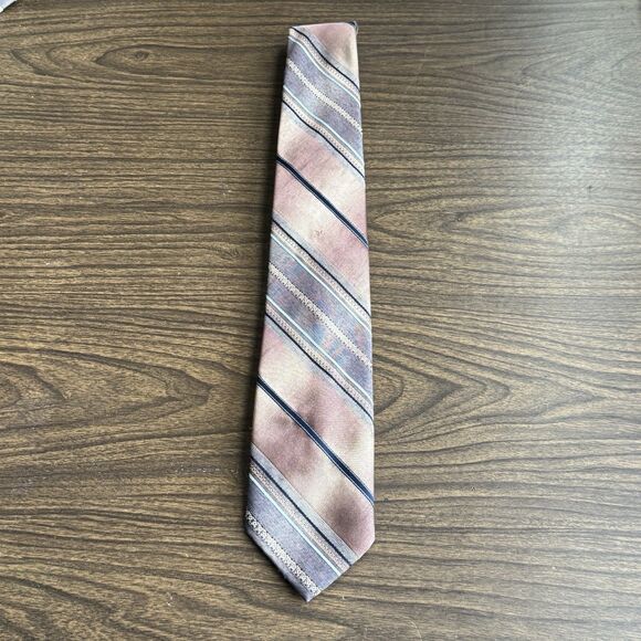 Sears Fashion Collection Men's Neck Tie Vintage Polyester Classic 57" - Picture 1 of 5